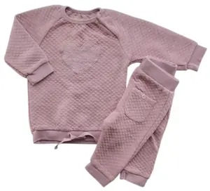 Minymo rosa to-delt baby sæt str. 62