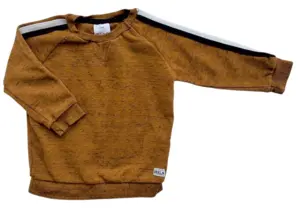 VRS karrybrun langærmet sweatshirt str. 86