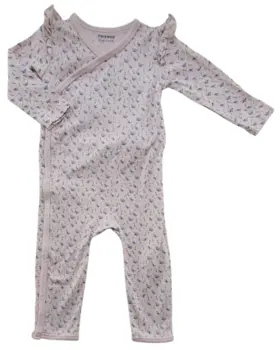 Friends rosa langærmet heldragt str. 62