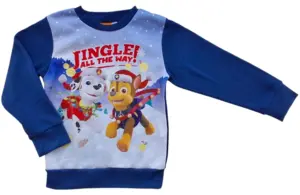 Níckelodeon mørkeblå langærmet sweatshirt str. 4-5