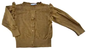 Name it karrybrun finstrikket trøje str. 98