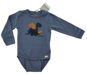 Ny Minymo langærmet gråblå body