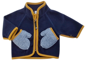 Molo mørkeblå fleecetrøje str. 56