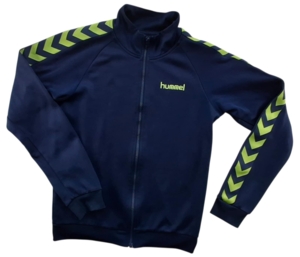 Hummel mørkeblå træningstrøje str. 164