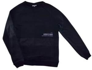 Pomp de lux sort langærmet sweatshirt str. 158-164