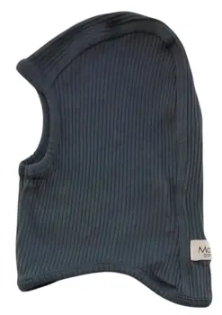 Marmar mørkegrå rib elefanthue str. 6 mdr