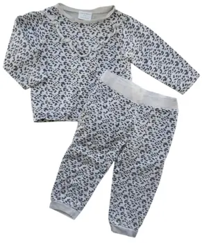 Friends lysegråt sweat sæt str. 86