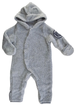 VRS lysegrå teddy køredragt str. 62