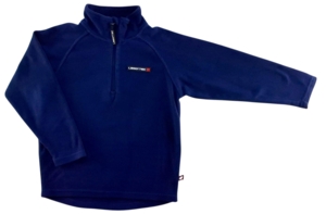 Lego wear blå langærmet fleece trøje str. 116