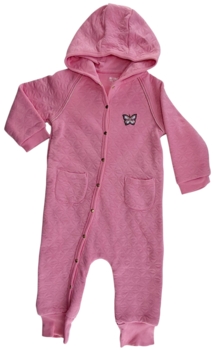 Me Too pink vatteret heldragt str. 74