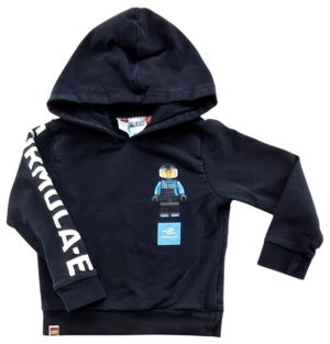 Lego sort langærmet sweatshirt str. 92