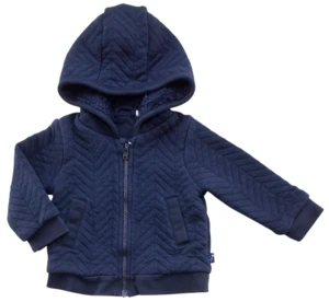 Me Too mørkeblå to-laget varm trøje str. 62