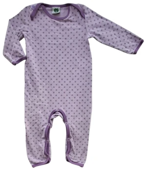 Småfolk lys lilla langærmet heldragt str. 68