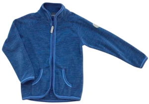 Color kids blågrå langærmet velourtrøje str. 110