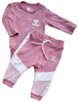 Hummel mørk rosa babysæt str. 62