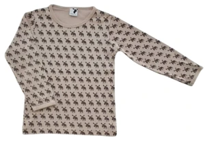 Urban Elk beige langærmet bluse str. 116