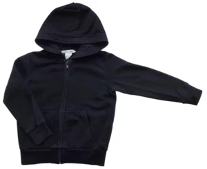 H&M sort langærmet hoodie str. 98-104