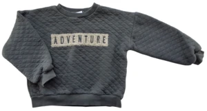 Friends mørkegrøn langærmet sweatshirt str. 110-116