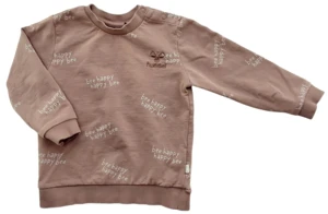 Hummel nougat farvet langærmet sweatshirt str. 92