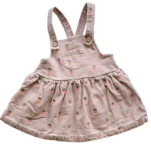 Lil'Atelier rosa ærmeløs kjole str. 74