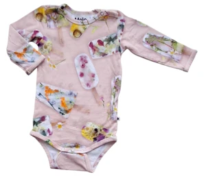 Molo lyserød langærmet body str. 62