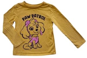 Nickelodeon Paw Patrol varm gul bluse str. 104