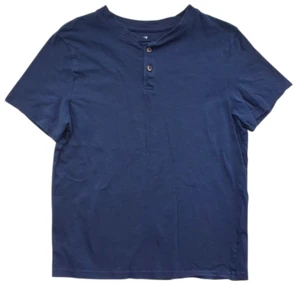 H&M mørkeblå kortærmet T-shirt str. 146-152