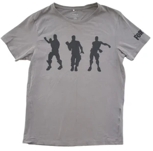 Name it grå kortærmet T-shirt str. 146-152