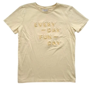 Pomp de lux gul kortærmet T-shirt str. 146-152