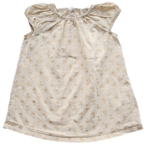 H&M beige ærmeløs sommerkjole str. 74