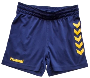 Hummel mørkeblå sportsshorts str. 104