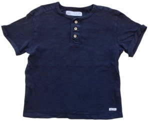 Zara sort kortærmet bluse str. 116