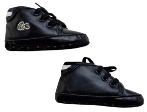 Lacoste sorte bløde baby sneakers str. 20