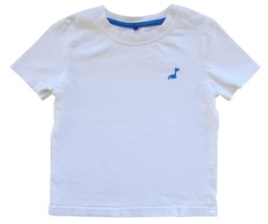 George hvid kortærmet T-shirt str. 2-3 år
