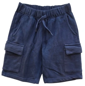 Pomp de lux mørkeblå lange sweat shorts str. 146-152