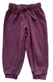 H&M bordeauxrøde lange sweatpants str. 98