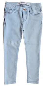 Denim co lyse blå tynde denimbukser str. 110