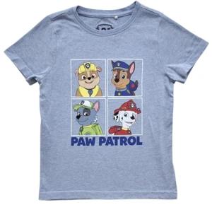 Nickelodeon lys gråblå kortærmet T-shirt str. 122-128