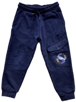 Kids mørkeblå sweat pants str. 104