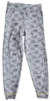 Coop lysegrå pyjamasbukser str. 110-116