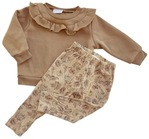 Friends sweatshirt og Lil'Atelier leggings str. 74