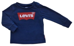 Levis mørkeblå langærmet T-shirt str. 74