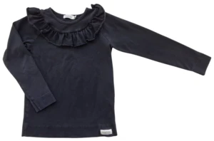 Marmar sort langærmet bluse str. 116