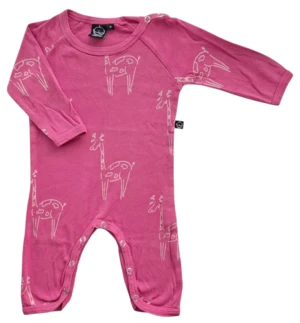 IdaT pink langærmet heldragt str. 56
