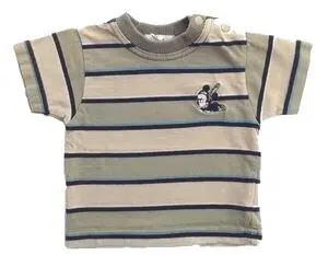 Disney beige stribet T-shirt str. 62