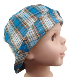 Ny Dolli von döll blåternet bøllehat