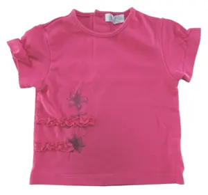 Obaibi pink kortærmet T-shirt str. 68