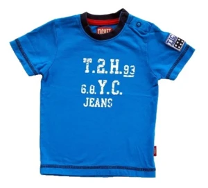 Ticket baby wear blå kortærmet T-shirt str. 68