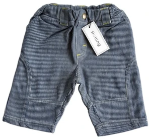 Nye Halling smarte blå/hvid stribede shorts