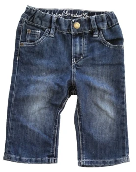 H&M mørkeblå denim bukser str. 74